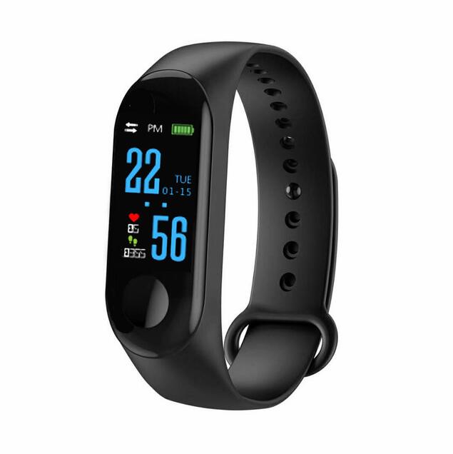 Pulseira Eletrônica Fitness Tracker com Monitoramento de Saúde e Atividades Físicas